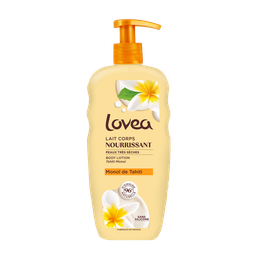 LOVEA Lait pour le corps au monoi de Tahiti pour peaux très sèches 250 ml