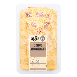 AGIS Crêpes jambon fromage 2 x 140 g
