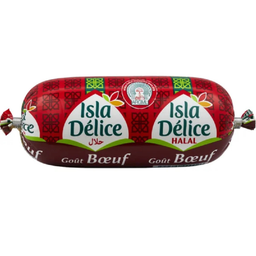 ISLA DELICE Saucis'délice sabor carne picante halal 230 g