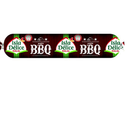 ISLA DELICE Salchicha sabor BBQ Halal 500 g