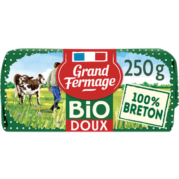 GRAND FERMAGE Beurre Doux Bio Moulé GRAND FERMAGE