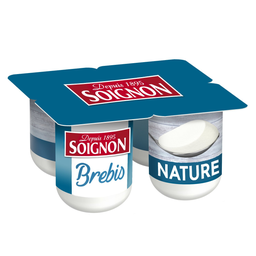 SOIGNON Yaourts de Brebis Nature