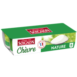 SOIGNON Yaourts au Lait de Chèvre Nature