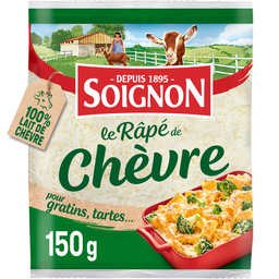 SOIGNON Queijo de cabra ralado 150 g
