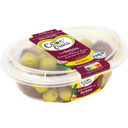 CROC'FRAIS Olives vertes et violettes la Berbère 250 g