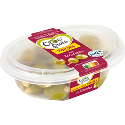 CROC'FRAIS Olives de Grèce farcies aux amandes 200 g