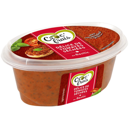 CROC'FRAIS Caviar de Tomates Séchées Basilic 150 g