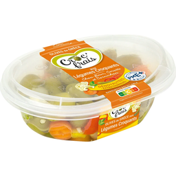 CROC'FRAIS Aceitunas y verduras crujientes 200 g