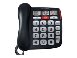THOMSON Telefone fixo Sérea safy th520 preto