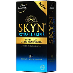 MANIX 10 preservatifs skyn extra lubrifiant