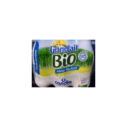 CANDIA GrandLait Bio Sin Lactosa Semidesnatada 6x1L