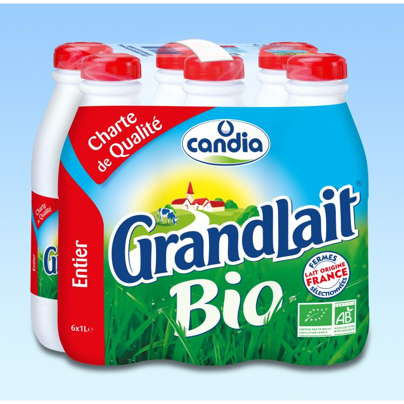 Bv 1L Entier Gd Lait Bio | DRH Market