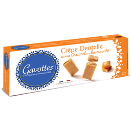 GAVOTTES Biscuits crêpe dentelle caramel