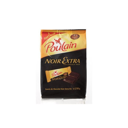 POULAIN Noir Extra Carrés 210 g