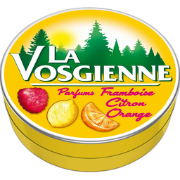 LA VOSGIENNE Bonbons framboise citron orange 125g