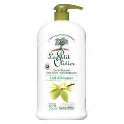 LE PETIT OLIVIER Crème douche Extra Douce Lait d'Amande LE PETIT OLIVIER