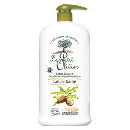 LE PETIT OLIVIER Crème douche Extra Doux Lait de Karité Nourrissant LE PETIT OLIVIER