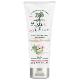 LE PETIT OLIVIER Après-shampoing lait amande douce crème riz cheveux normaux LE PETITOLIVIER 200ml