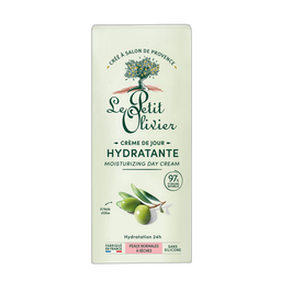 LE PETIT OLIVIER Soin de jour hydratation intense à l'huile d'olive 50 ml
