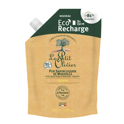 LE PETIT OLIVIER Recharge savon liquide de marseille glycérine 500 ml