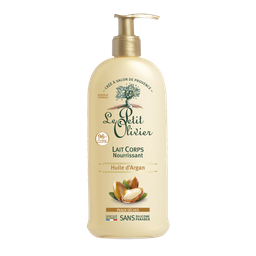 LE PETIT OLIVIER Lait corps Nourrissant à l'huile d'argan peaux sèches 250 ml