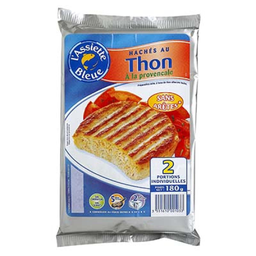 ASSIETTE BLEUE Steak De Thon X2 Ass.Bleu