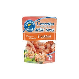 ASSIETTE BLEUE Queues Crevettes Sauce 100 g