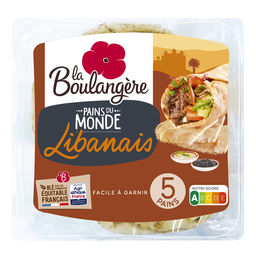 LA BOULANGERE Panes del mundo Libanés 250 g