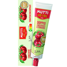 Mutti Sauce Double Concentré Tomate : Le Tube De 130 G
