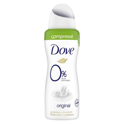 DOVE déodorant sans sels d'aluminium compressé le spray de 100ml