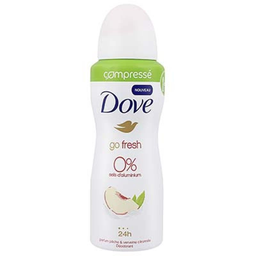 DOVE deo spray go fresh peche 0% compresse 100ml