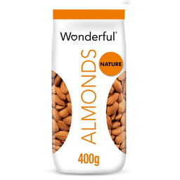 WONDERFUL Amandes naturelles 400 g