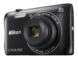 NIKON Compact Camera COOLPIX S3700 black