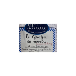 BRIAU Gratinado de Merluza Espinacas Chorizo 750 g