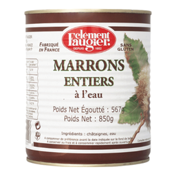 CLEMENT FAUGIER Marrons naturels à l'eau 567 g