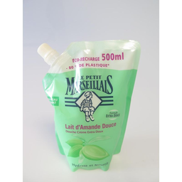 LE PETIT MARSEILLAIS recharge douche crème amande 500ml