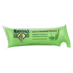 LE PETIT MARSEILLAIS gel mousse lait amande dce enrichi glycérine Marseillais250ml