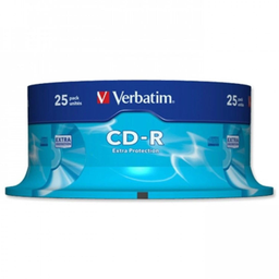 VERBATIM Pack de 25 cd-r 700 mo 52x