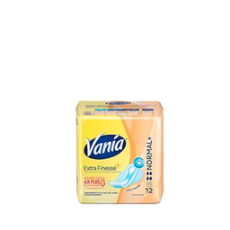 VANIA Compresas Higiénicas Extra Finesse Normal Plus X12