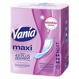VANIA Compresas Maxi Nuit X12