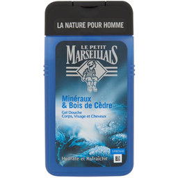 LE PETIT MARSEILLAIS Gel douche corps et cheveux aux minéraux et bois de cèdre 250ml