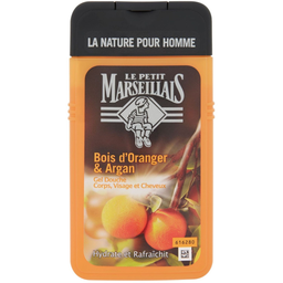 LE PETIT MARSEILLAIS Gel douche corps et cheveux bois d'oranger et argan 250ml