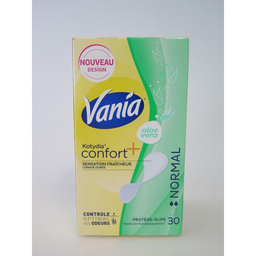 VANIA Compresas Aloe Vera Planas x30