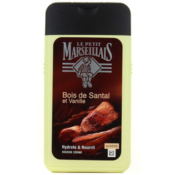 LE PETIT MARSEILLAIS douche crème homme bois de santal & vanille 250ml