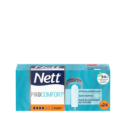NETT Tampons sans Applicateur Super Pro Comfort Dynamic Fit