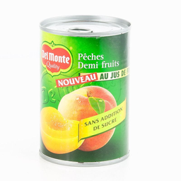 DEL MONTE 1X2 peche au jus