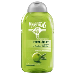 Le Petit Marseillais Shampooing Cheveux Normaux Pomme et Olivier 250ml