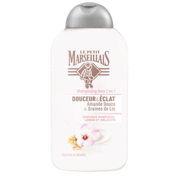 Le Petit Marseillais Shampooing Cheveux Longs Lin et Amande Douce 250ml