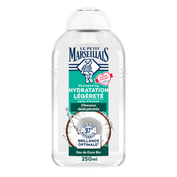 Le Petit Marseillais Shampooing Hydratation Calendula Et Eau De Coco Bio Cheveux Déshydratés 250Ml