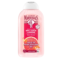 LE PETIT MARSEILLAIS Shampoing Brillance Lumière Zeste de Pamplemousse Bio 250 ml